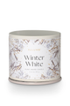 Winter White Large Tin Candle