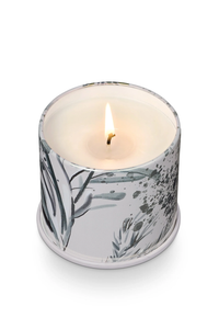 Winter White Large Tin Candle