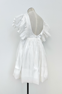 Angelic Flutter Mini Dress