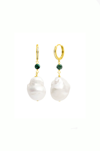 Annette Pearl Earrings-Gold