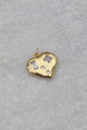 Baguette Scatter Heart Charm