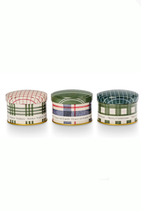 Balsam & Cedar Noble Holiday Tin Trio Gift Set