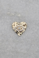 CZ Evil Eye Heart Charm