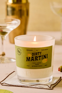 Rewined Dirty Martini Candle