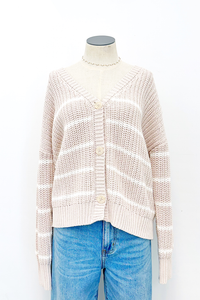 Farleigh Knit Stripe Cardigan