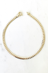 Flat Link Toggle Necklace