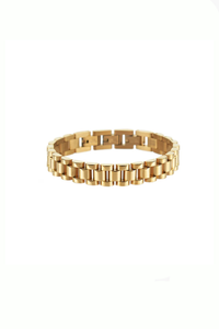 Gold Watch Band Bracelet