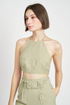 Juliette Open Back Crop Top