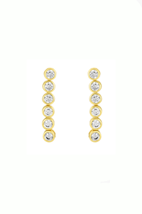 Lennon Earrings-Gold