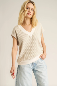 Lost In Love Oversized Sweater Vest