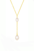 Lula Pearl Lariat Necklace