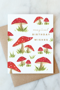 Magical Mushrooms Card