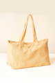 Terry Checkered Tote