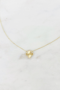 Shine Bright Burst Clover Necklace