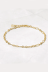 Textured Dainty Chain Bracelet