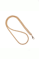 Vanilla Beige + Gold Crossbody Phone Chain