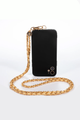 Vanilla Beige + Gold Crossbody Phone Chain