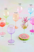 Rainbow Wine Glass