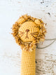 Lion Crochet Rattle
