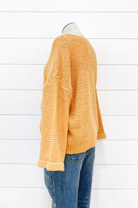 Stay Golden Knit Top