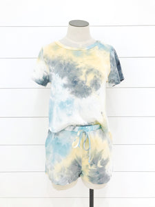 Sunny Day Tie Dye Cropped Tee