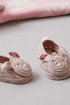 Bunny Crochet Baby Booties