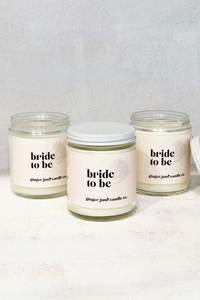 SH Bride to Be Candle - Gardenia & Honeysuckle