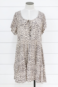 Cheetah Swinging Mini Dress