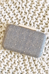 Cicley Woven Clutch