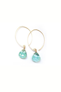 Classic Hoop Crystal Earrings - House of Lucky