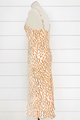Coral Leopard Slip Dress