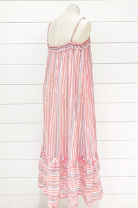 Crinkle Yarn Boho Beach Dress