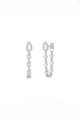 Etta Opal Chain Earrings