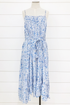 Isla Rope Tie Midi Dress