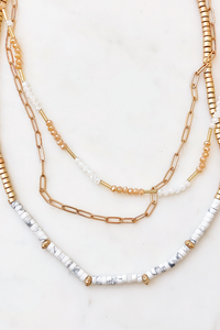 Layered Bead Necklace