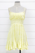 Lemon Butter Mini Dress