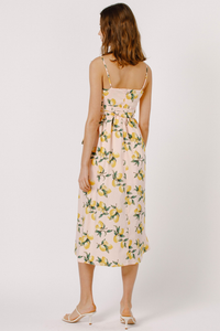 Maisel Lemon Midi Dress