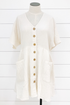 Linen Babydoll Tunic