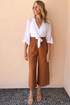 Marie Wide Leg Culotte