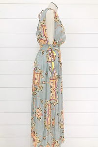 Medallion Maxi Dress