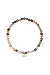 Mini Faceted Stone Stacking Bracelet