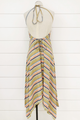 Multi Stripe Handkerchief Dress
