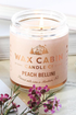 Peach Bellini Candle 8oz