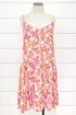 Petal Play Tiered Mini Dress