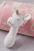 Crochet Unicorn Rattle