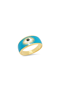 GV Turquoise Evil Eye Band