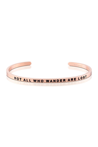 MantraBand Be You Love You All Ways Always Rose Gold