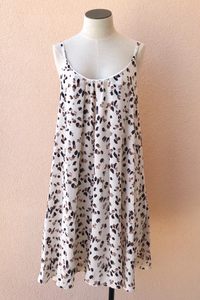 Shirred Swing Dress