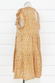 Silky Satin Mini Ruffle Dress