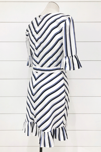 Visual Pursuit Stripe Dress